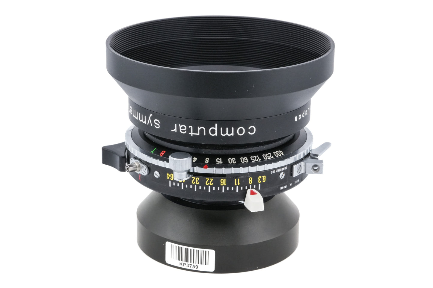 Computar 180mm f6.3 Symmetrigon (Shutter) - Lens