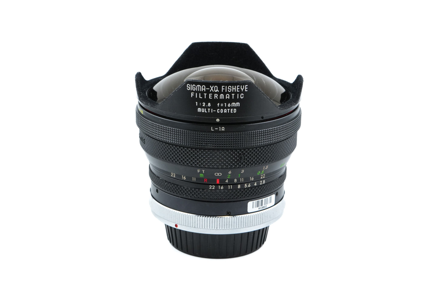 Sigma 16mm f2.8 Filtermatic Fisheye Multi-Coated - Lens