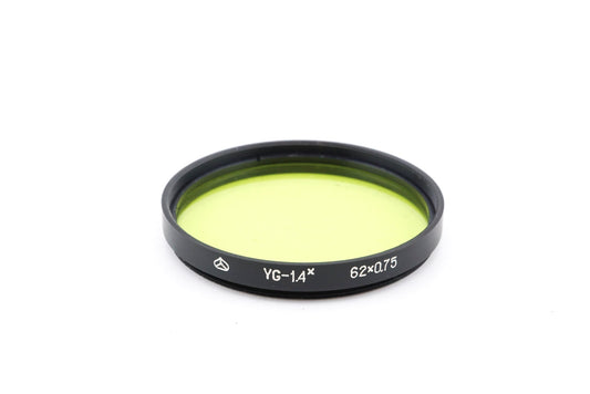 Arsenal 62mm Yellow-Green Filter YG-1.4x - Accessory