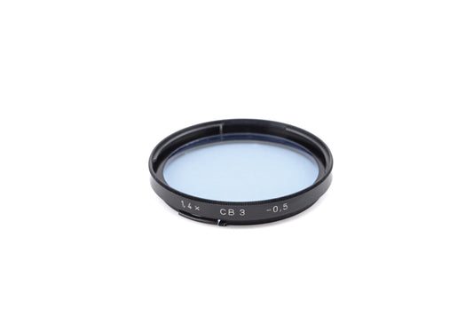 Hasselblad B50 Light Balancing Filter CB3 1.4x -0.5 - Accessory