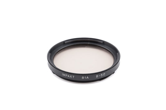 Impakt B50 Color Correction Filter 81A - Accessory