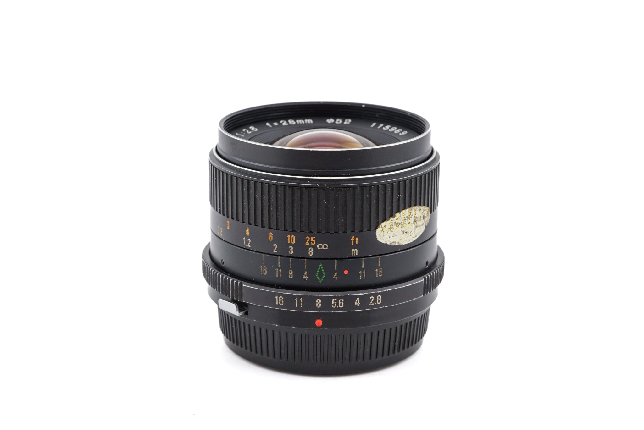 Paragon 28mm f2.8 Auto Super PMC - Lens