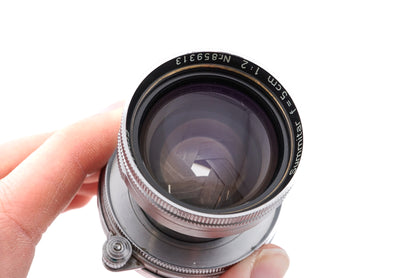 Leica IIIf + 50mm f2 Summitar + 36.4mm UV Filter Type L Summitar