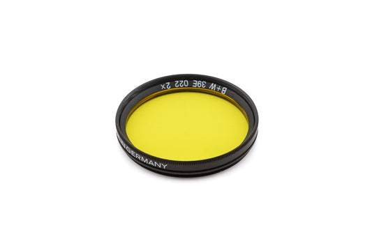 B+W 39mm Yellow Filter 022 2X - Accessory