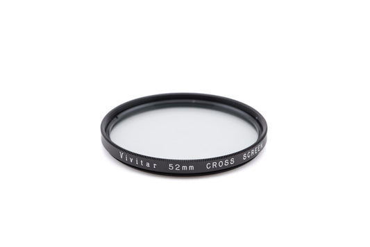 Vivitar 52mm Cross Screen Filter - Accessory