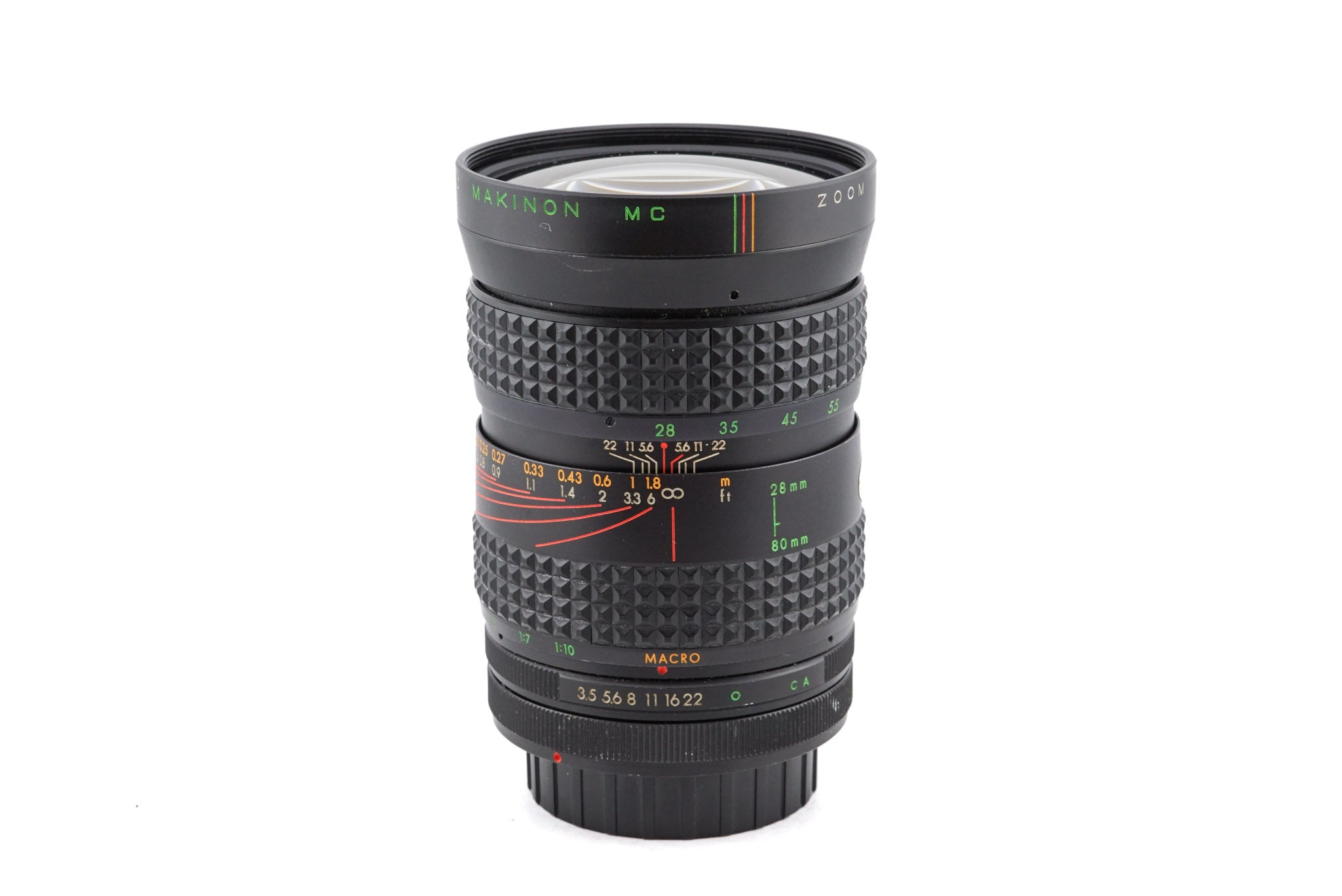 Makinon 28-80mm f3.5 Auto MC Zoom - Lens