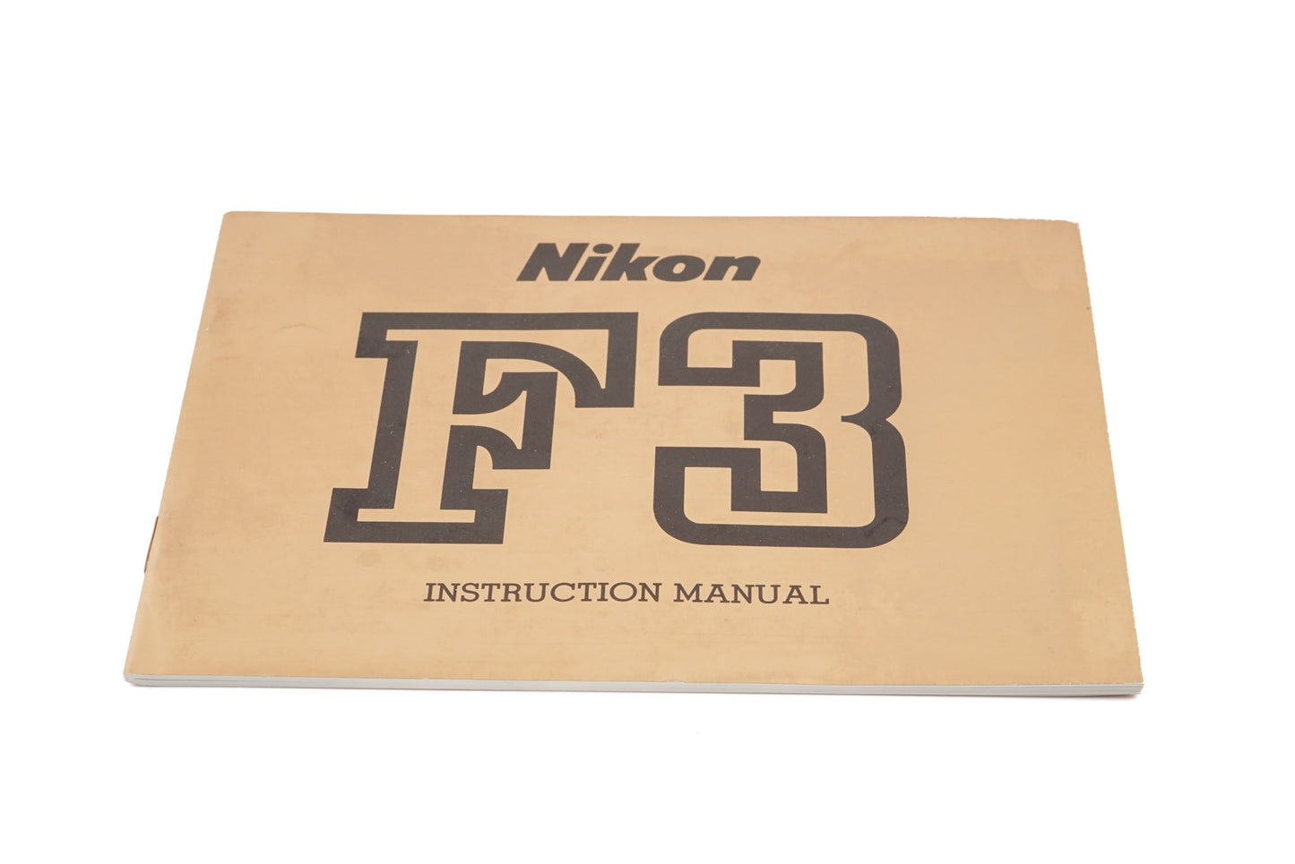 Nikon F3 Instructions - Accessory