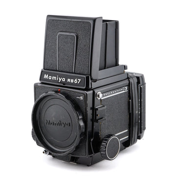 Mamiya RB67 Pro-S + 120 Pro-S 6x7 Film Back + Waist Level Finder