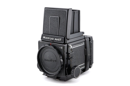 Mamiya RB67 Pro-S + 120 Pro-S 6x7 Film Back + Waist Level Finder
