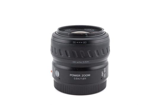 Minolta 35-80mm f4-5.6 Power Zoom AF - Lens