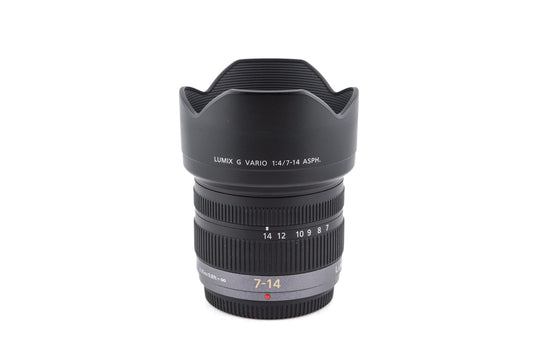 Panasonic 7-14mm f4 Lumix G Vario ASPH. - Lens