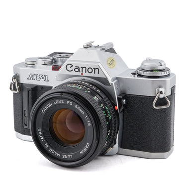 Canon AV-1 + 50mm f1.8 FDn