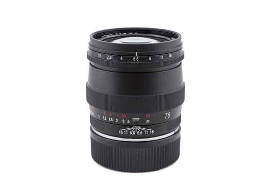 Voigtländer 75mm f1.9 Ultron VM MC - Lens