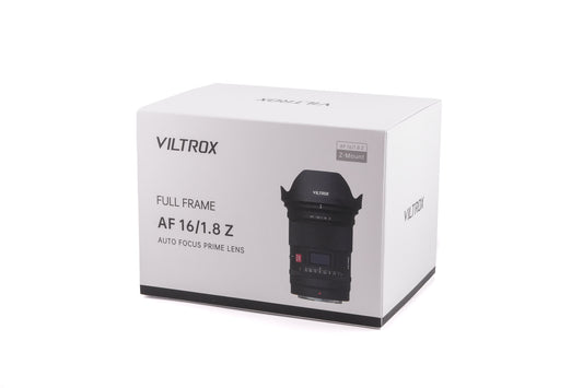 Viltrox 16mm f1.8 AF - Lens