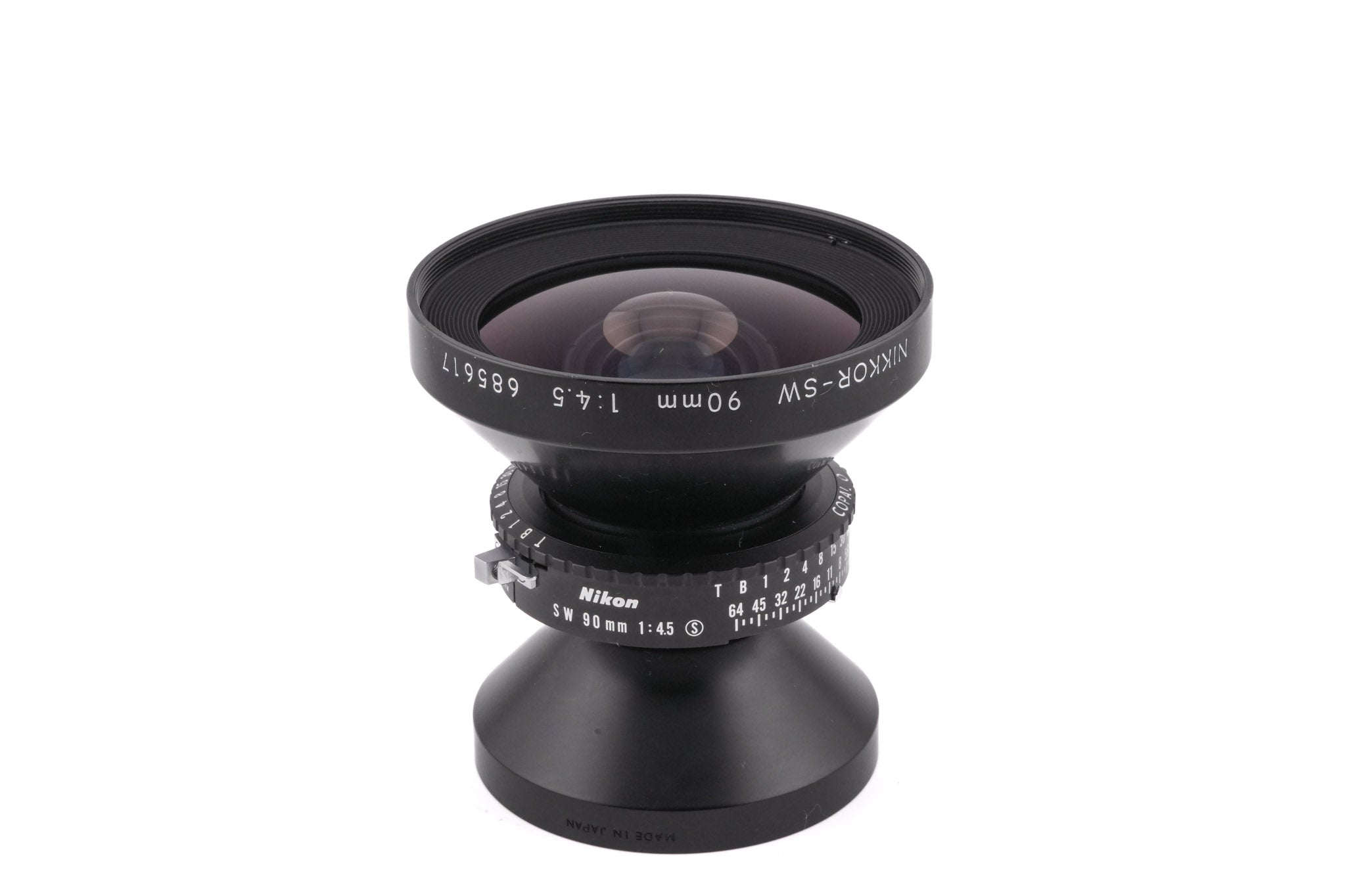 Nikon 90mm f4.5 Nikkor-SW (Shutter) - Lens