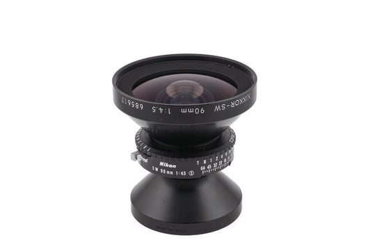 Nikon 90mm f4.5 Nikkor-SW (Shutter) - Lens