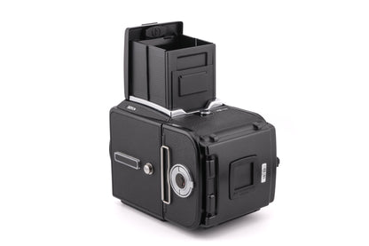 Hasselblad 501CM + A12 Film Magazine (30147, Black) + Waist Level Finder (New / 42323 Black)