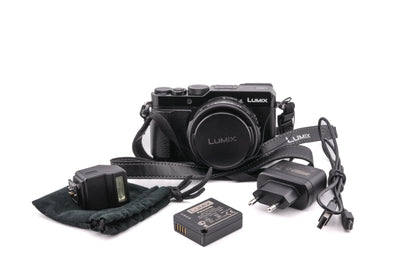 Panasonic Lumix DC-LX100 II + VEK0V37Z1-A Flash