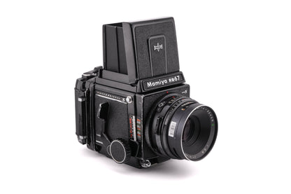 Mamiya RB67 Pro-S + 120 Pro-S 6x7 Film Back + Waist Level Finder + 127mm f3.8 Sekor C