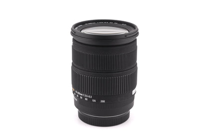 Sigma 18-200mm f3.5-6.3 DC OS