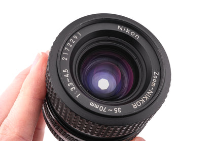 Nikon 35-70mm f3.3-4.5 Zoom-Nikkor AI-S