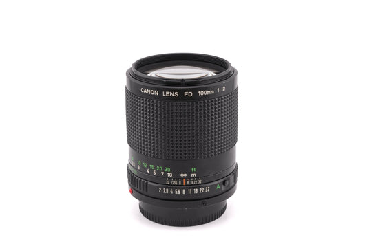 Canon 100mm f2 FDn - Lens