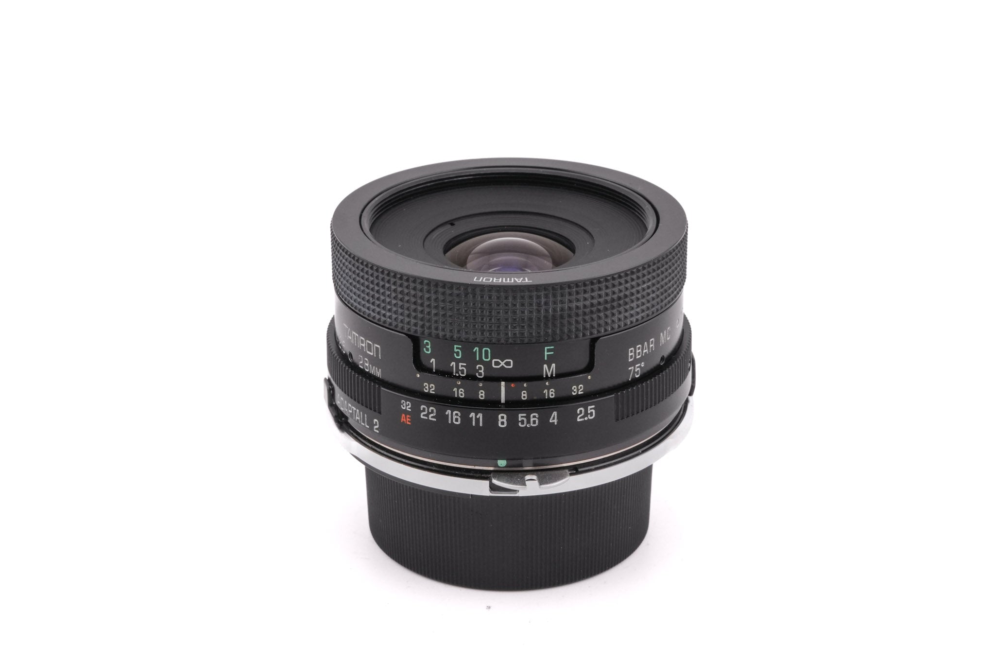 Tamron 28mm f2.5 BBAR MC (02B) + Adaptall 2 - Nikon AI Adapter – Kamerastore