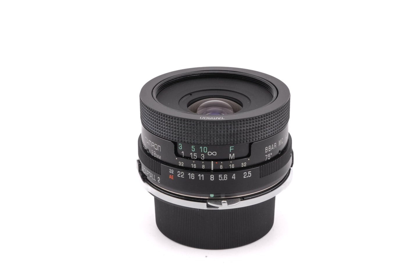 Tamron 28mm f2.5 BBAR MC (02B) + Adaptall 2 - Nikon AI Adapter