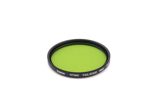 Hama 62mm Yellow-Green Filter HTMC YG2.5 (XO) (VIII) - Accessory