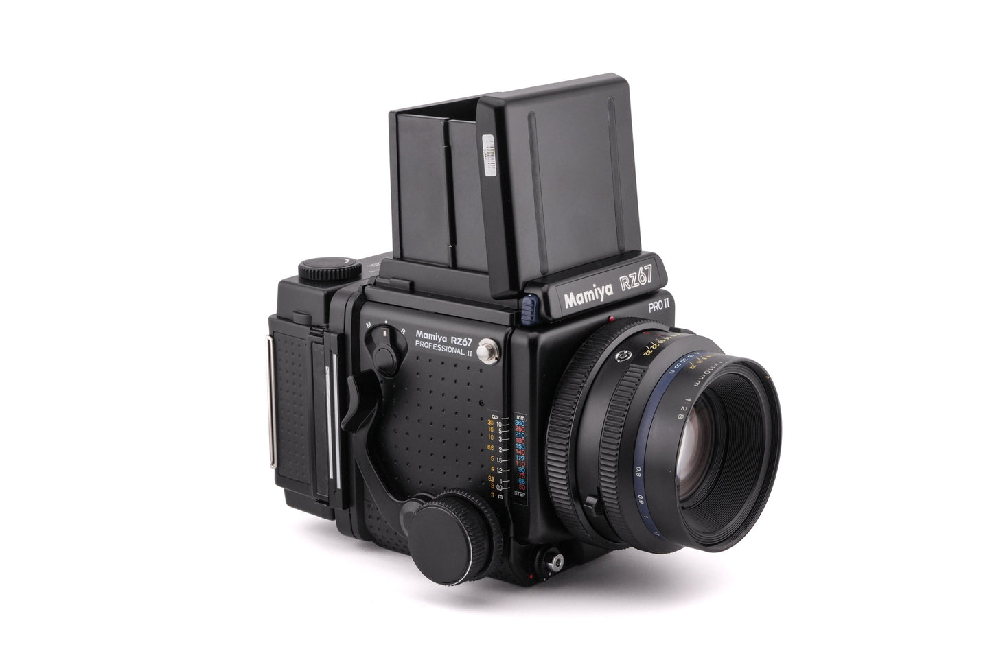 Mamiya RZ67 Professional II + Waist Level Finder + 110mm f2.8 Sekor Z + 120 6x7 Roll Film Holder Professional II