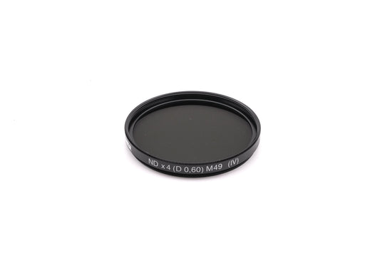 Hama 49mm Neutral Density Filter ND x4 (D 0,60) (IV) - Accessory