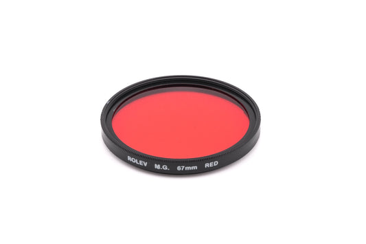 Rolev 67mm Red Filter M.G. - Accessory