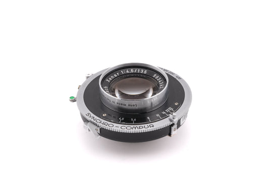 Schneider-Kreuznach 135mm f4.5 Xenar (Shutter) - Lens