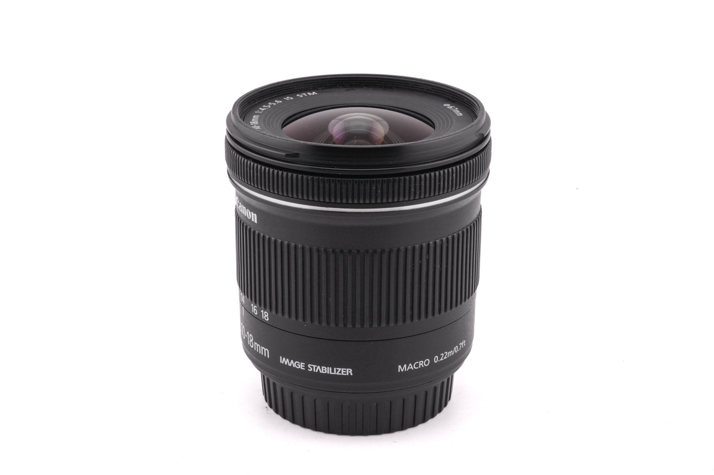 Canon 10-18mm f4.5-5.6 IS STM