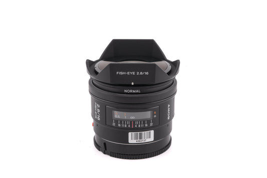 Sony 16mm f2.8 Fish-Eye - Lens