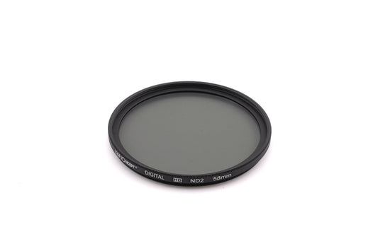 K&F Concept 58mm Neutral Density Filter ND2 Digital HD - Accessory