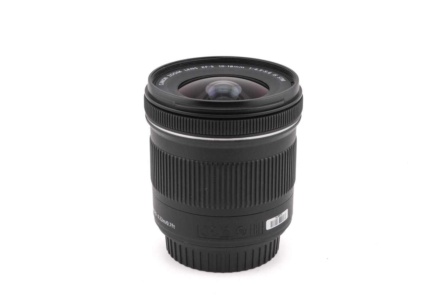 Canon 10-18mm f4.5-5.6 IS STM