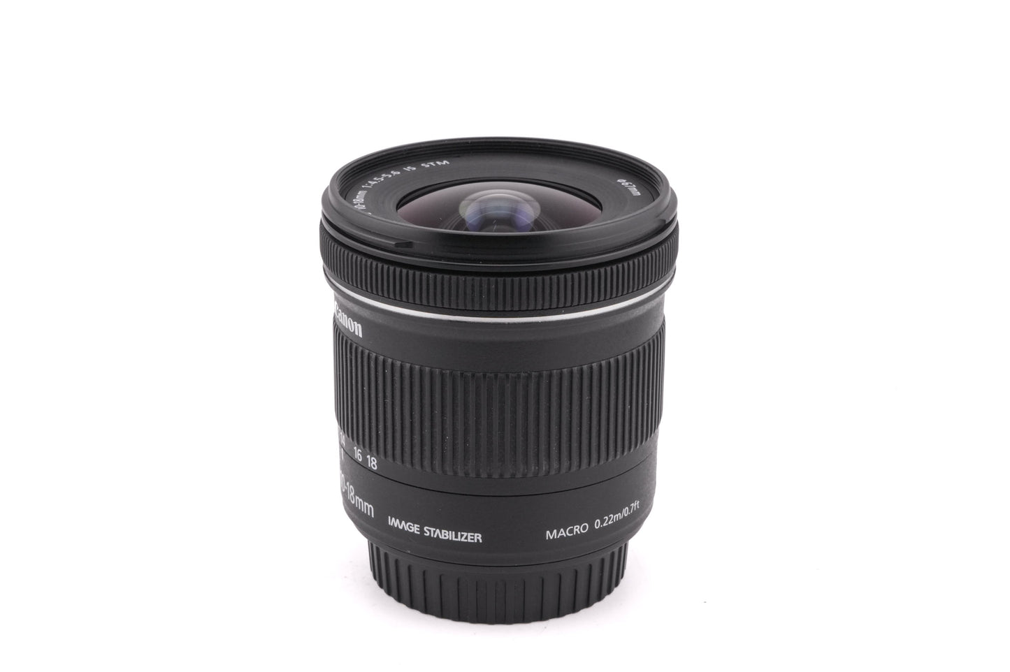 Canon 10-18mm f4.5-5.6 IS STM