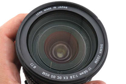 Sigma 17-50mm f2.8 EX DC OS HSM