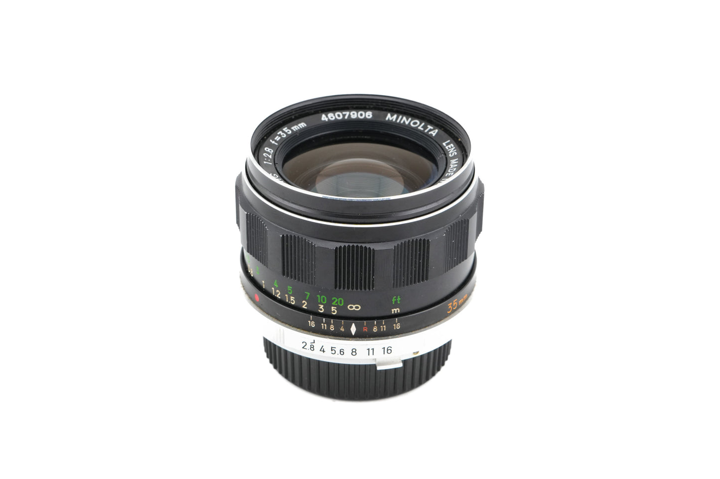 Minolta 35mm f2.8 MC W.Rokkor-HG