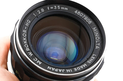 Minolta 35mm f2.8 MC W.Rokkor-HG