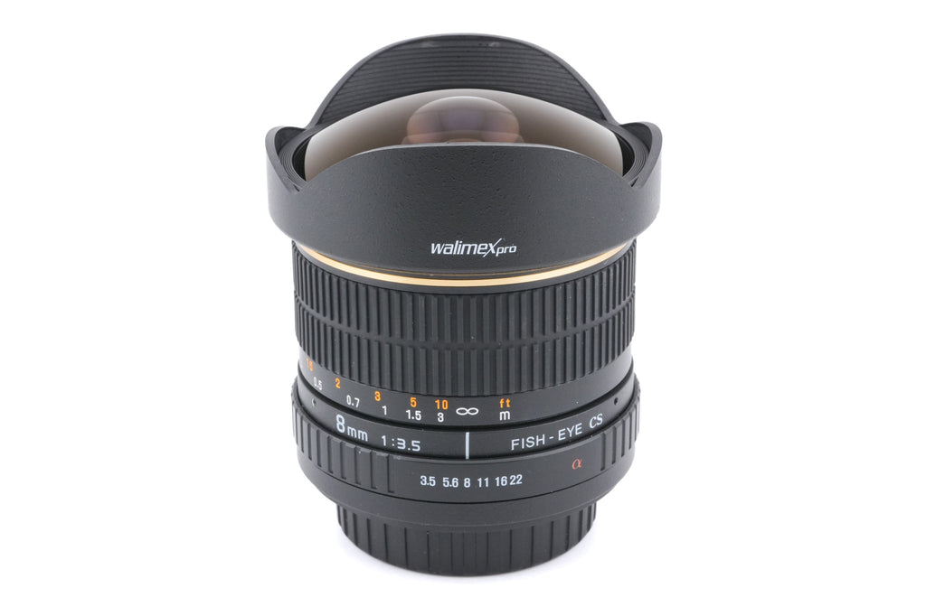 Walimex 8mm f3.5 Fish-Eye CS