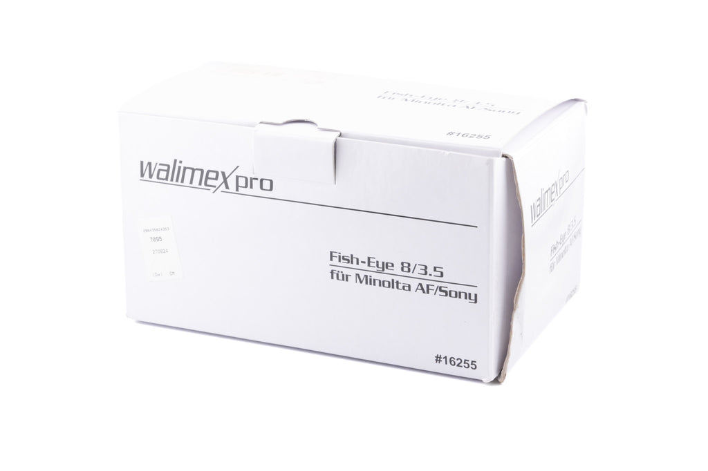 Walimex 8mm f3.5 Fish-Eye CS