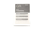 Ricoh GR II Instructions