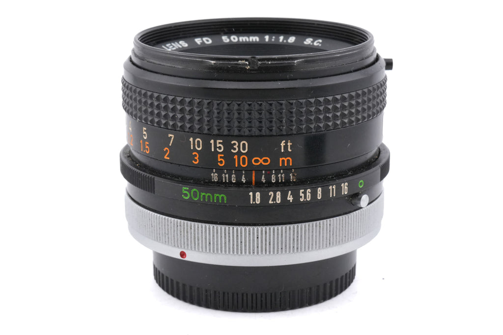 Canon 50mm f1.8 S.C.