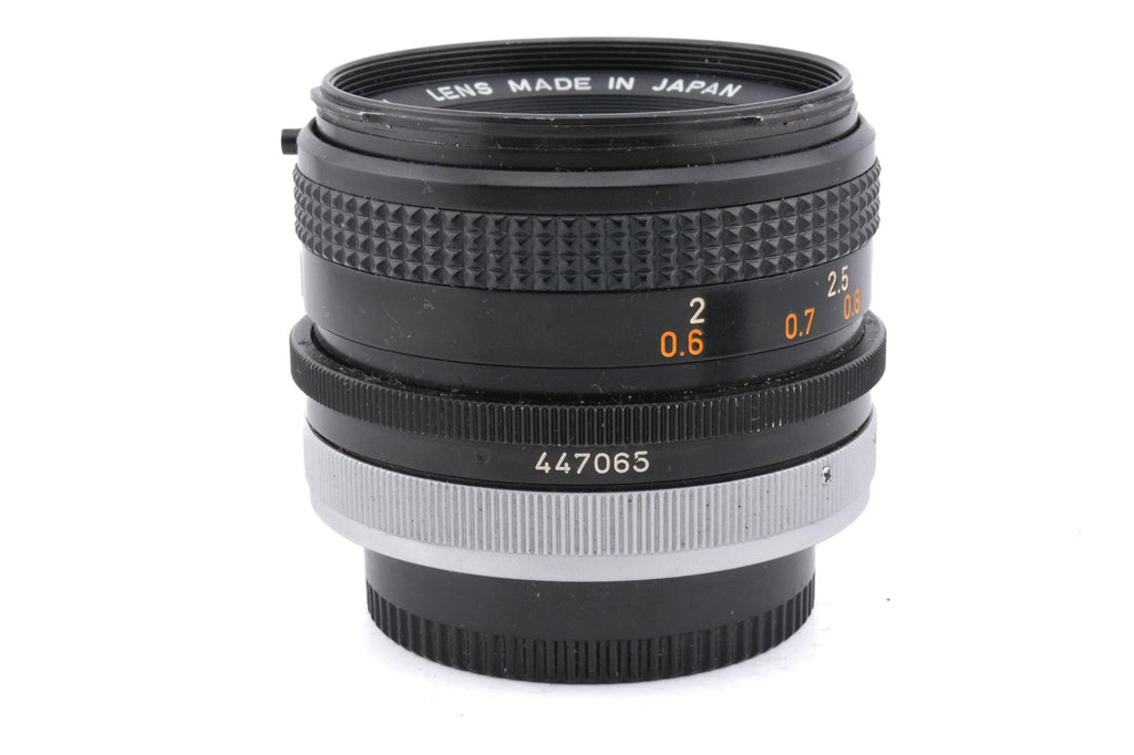 Canon 50mm f1.8 S.C.