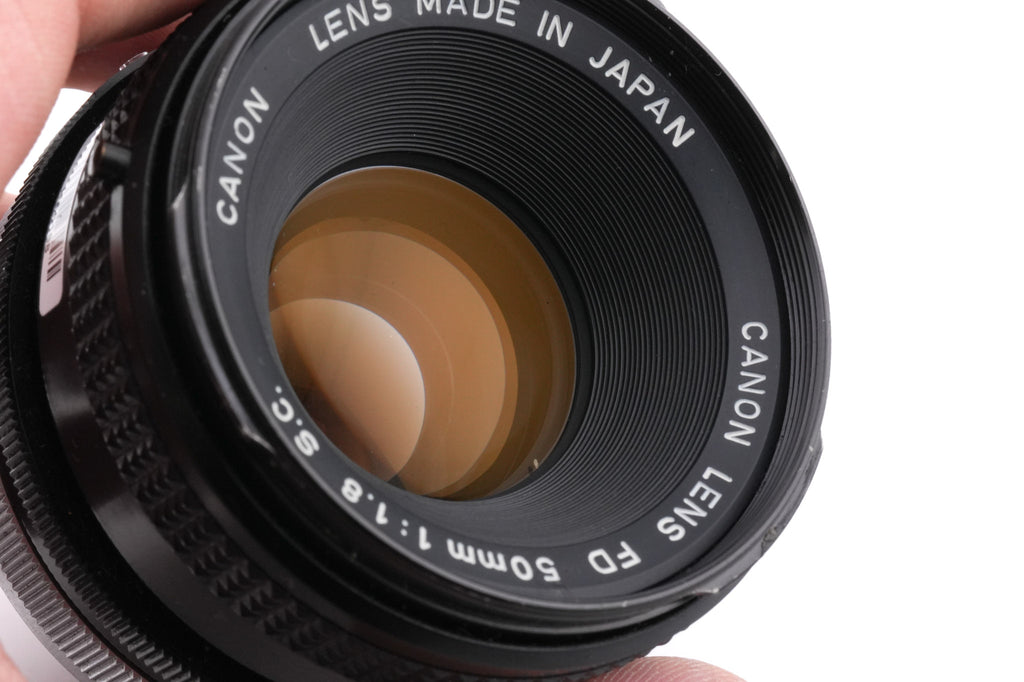 Canon 50mm f1.8 S.C.