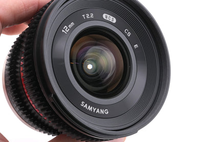 Samyang 12mm T2.2 NCS CS