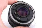 Canon 50mm f1.8 FDn