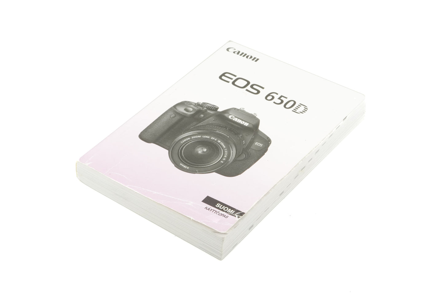 Canon EOS 650D Instructions